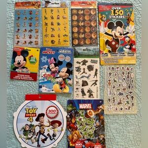 Disney Stickers Lot